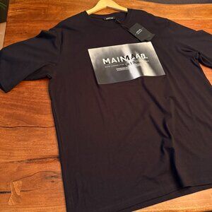 BALMAIN mainLAB T-shirt - Black Oversized XL